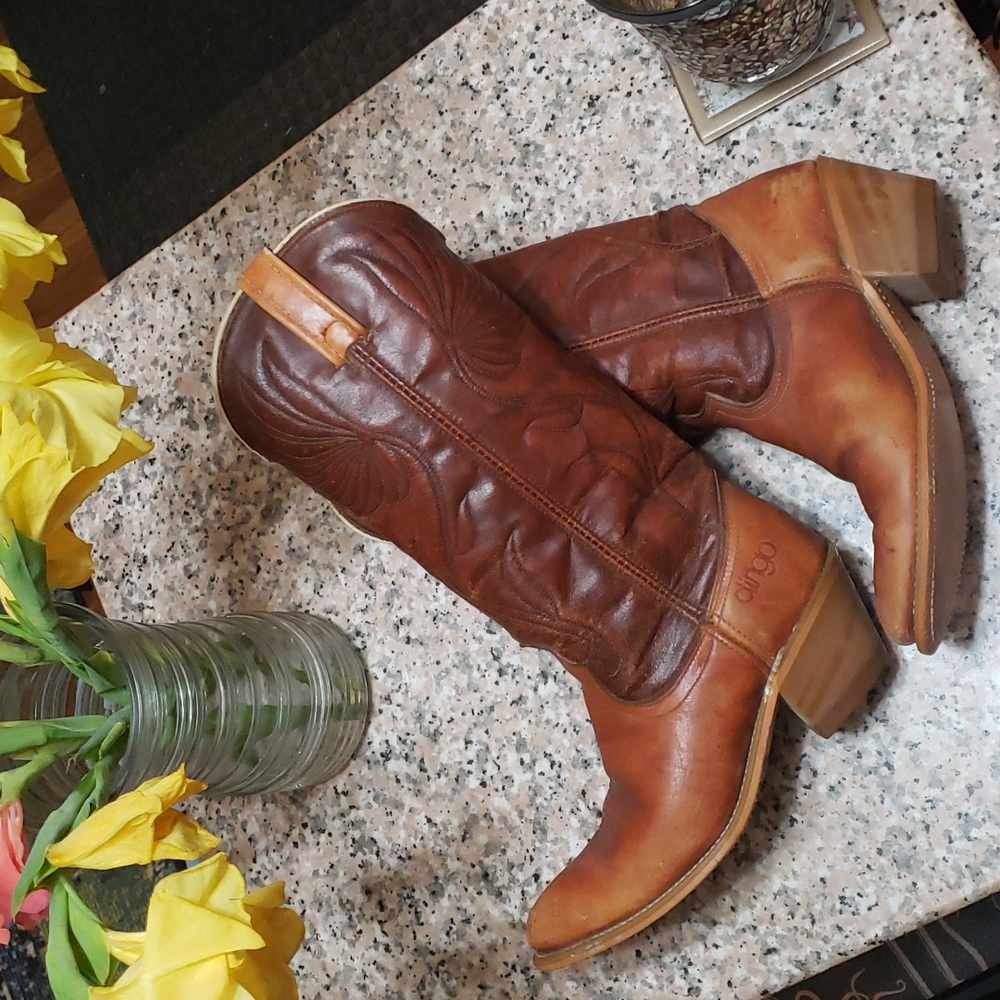 Vintage Dingo Cowboy Boots (6.5M)